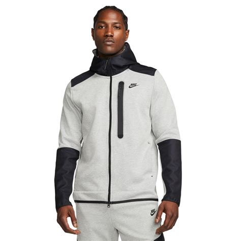 nike tech fleece vest grijs